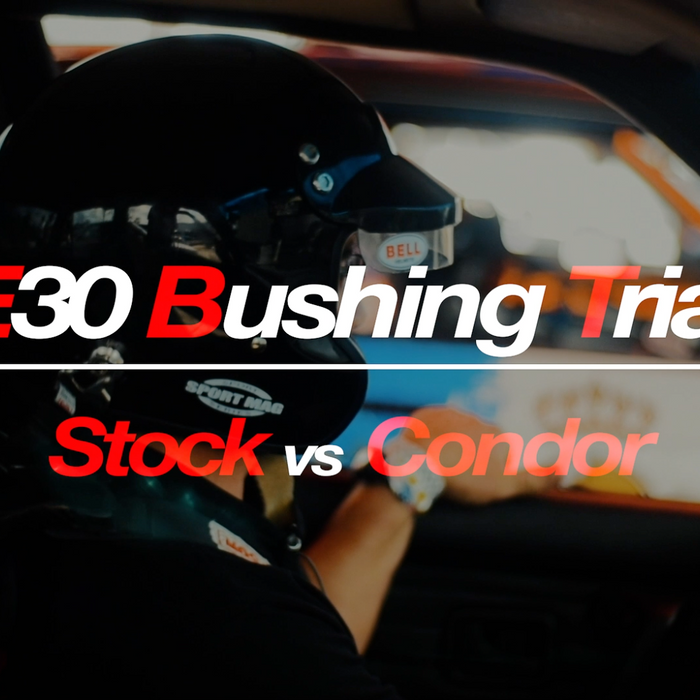 E30 Bushing Comparison - Stock vs. Condor