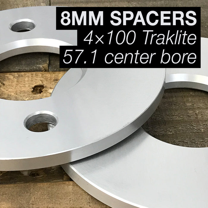 Spacers 8mm 4×100 57.1cb