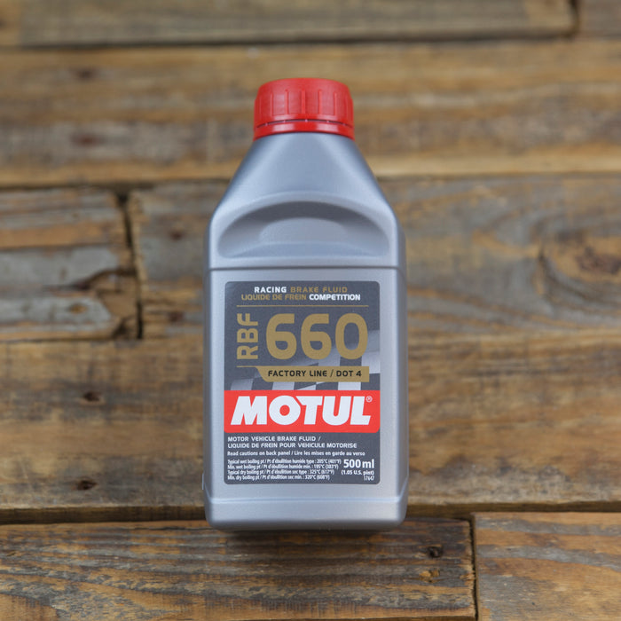 Motul RBF 660 Fully Synthetic Racing Brake Fluid (500ml)