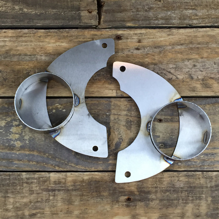 Stainless Steel Brake Cooling Plates - E30