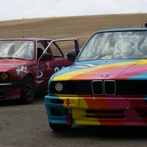 RC Britt's Red Haring and Candy Crash E30s