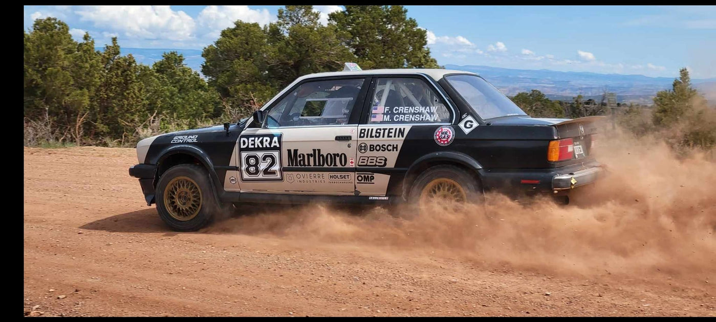 Ecc Rally Crenshaw Rally Team Secure Podium in Condor Equipped E30 — Condor Speed ...