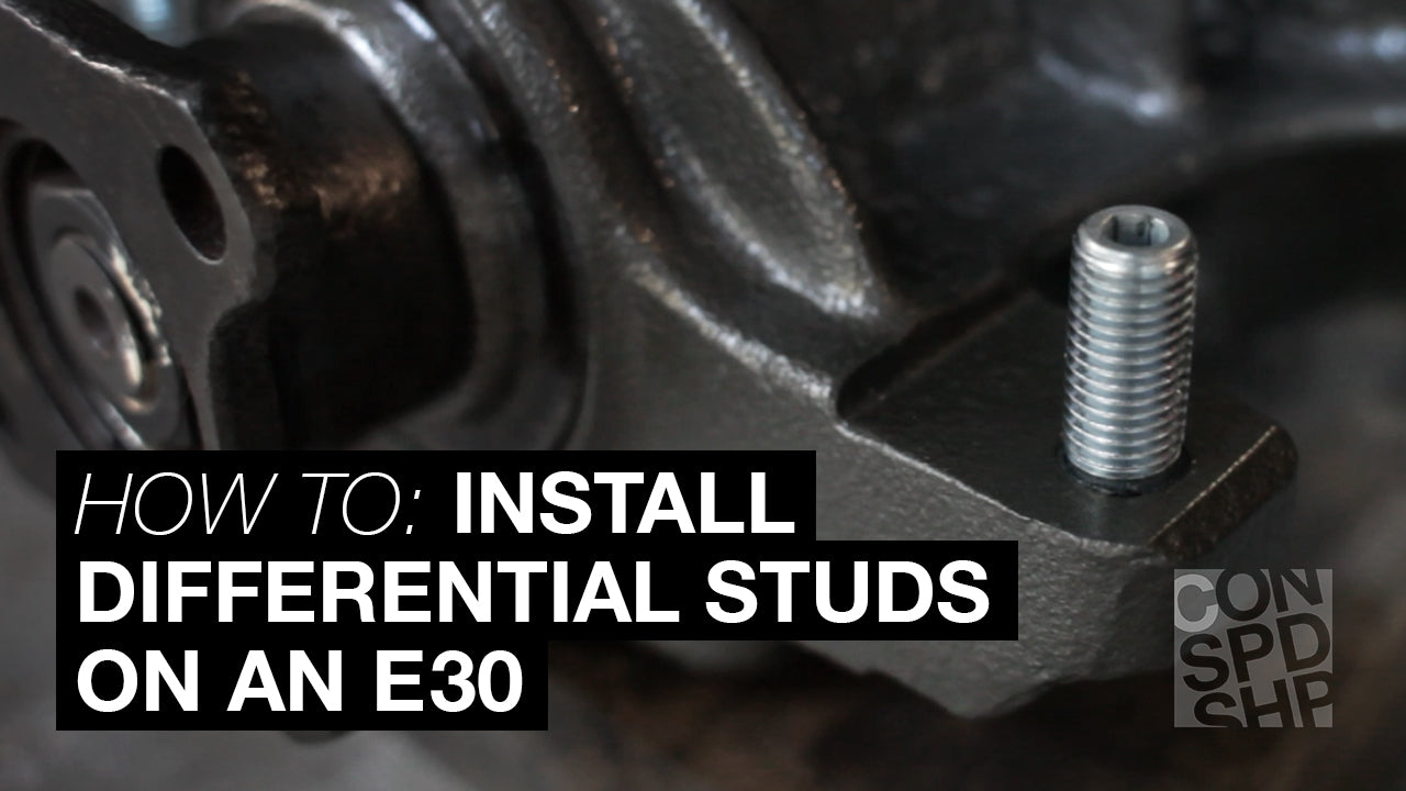 E30 Differential Stud Kit installation video
