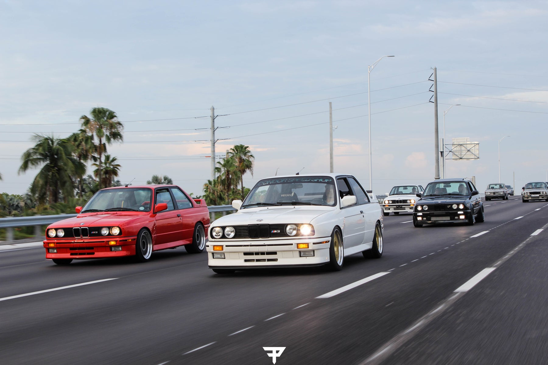 Condor E30 Caravan up to West Palm Beach Cars & Coffee - 6/09/19