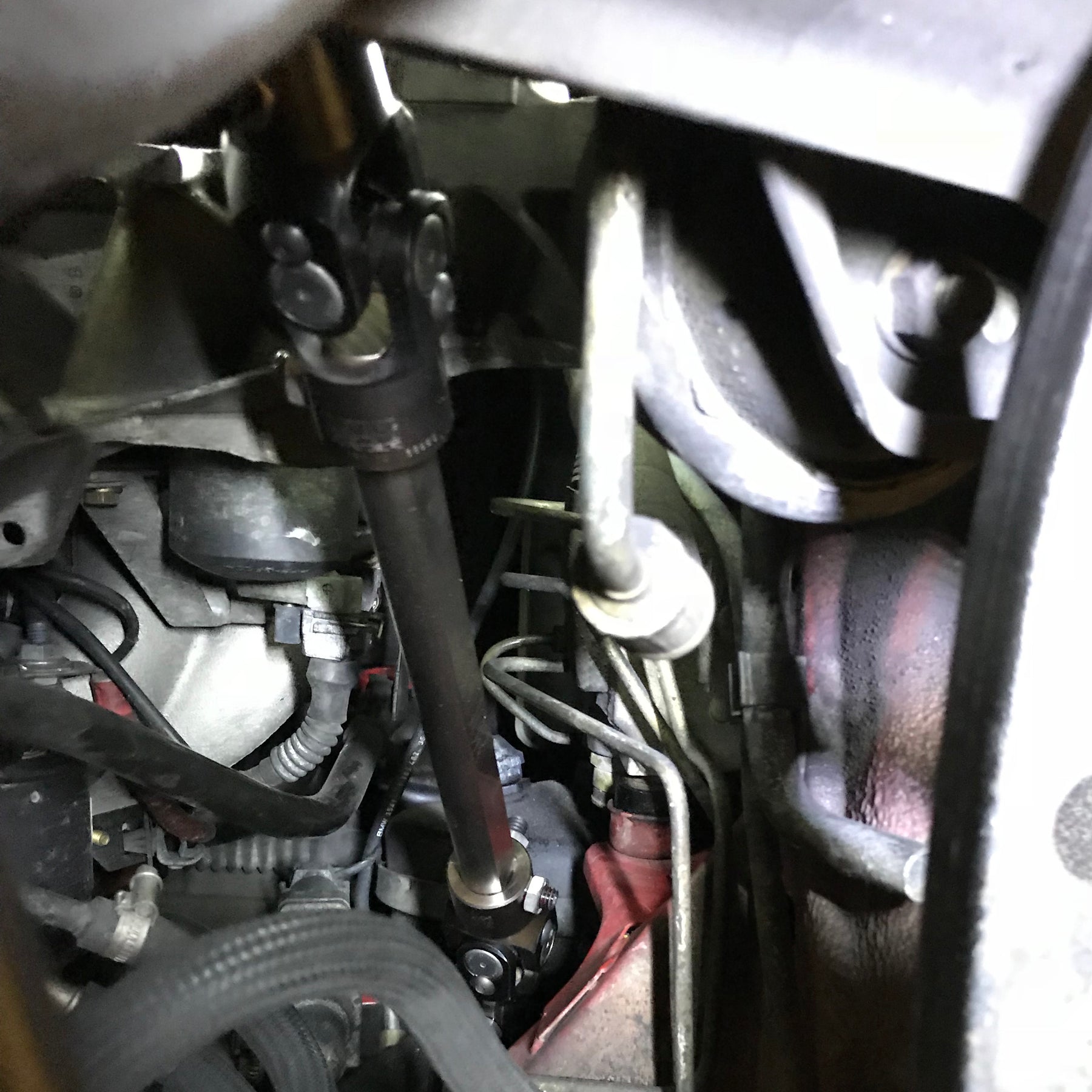 Condor steering shaft conversion kit Installation Instructions