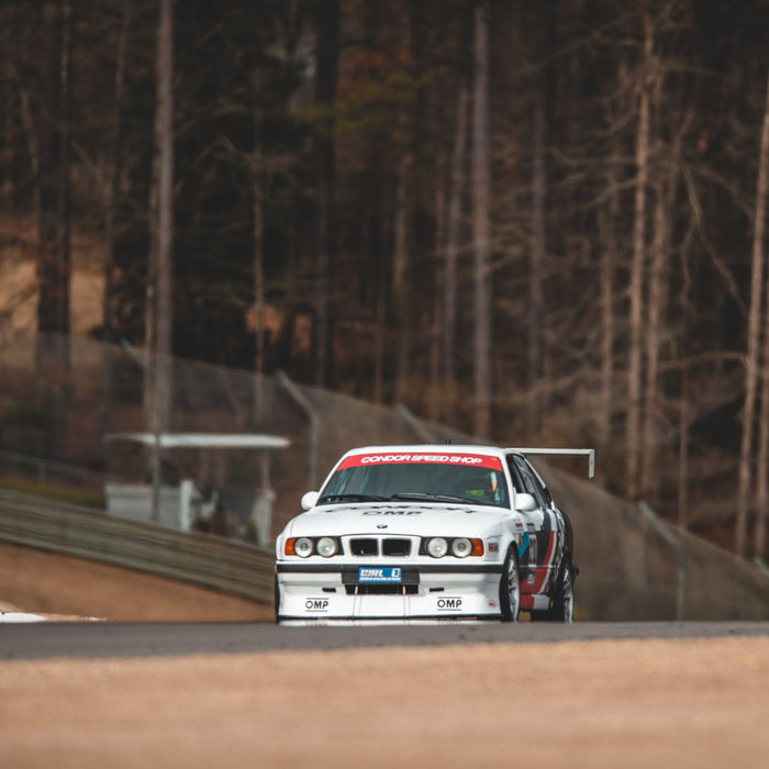 Barber Motorsports Park in a 540i with the World Racing League