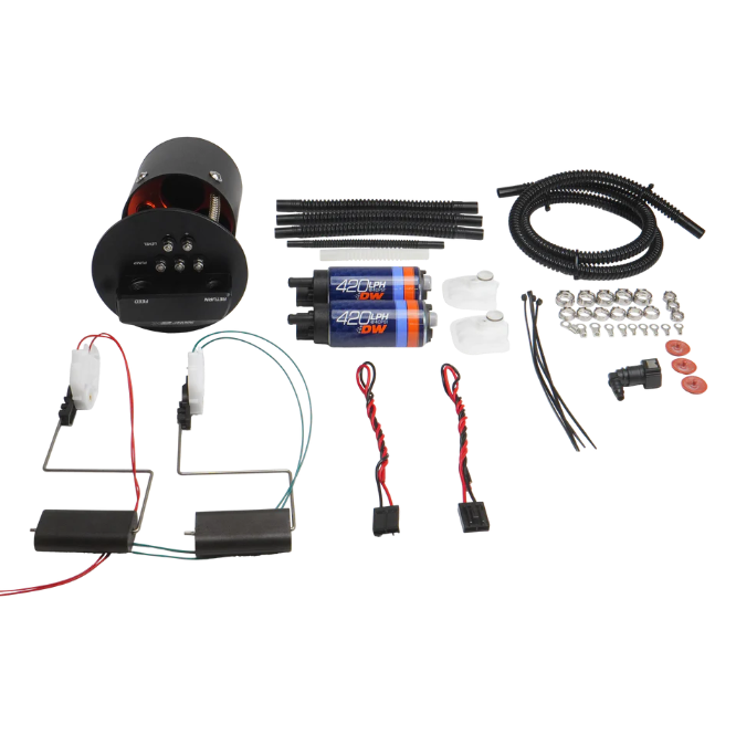 DeatschWerks X2 Module with DW420 Pumps and Install Kit - BMW E36/E46 3 Series