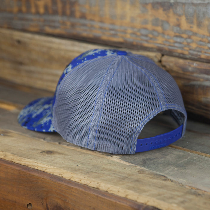 INCOG / Blue Digi-Camo Trucker