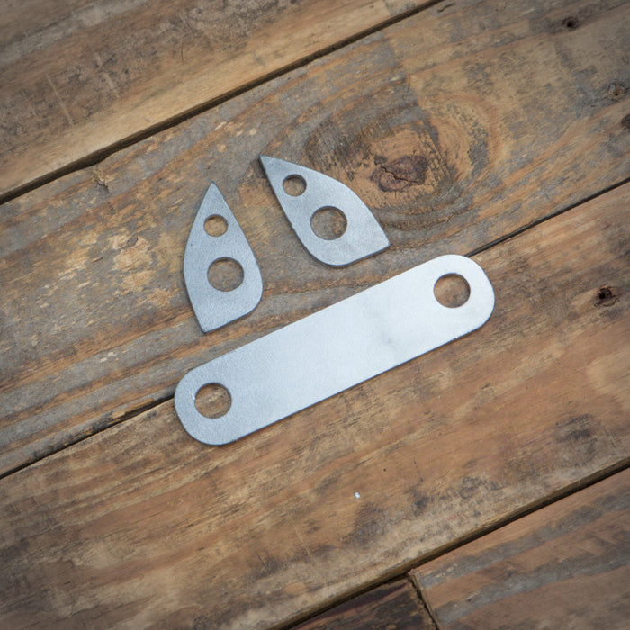 Reinforcement Plates, Rear Subframe - E30