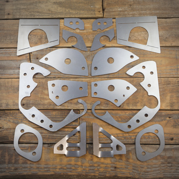 Complete Chassis Reinforcement Plate Combo / E36