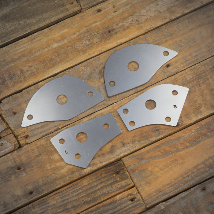 Reinforcement Plates, Rear Subframe - E36