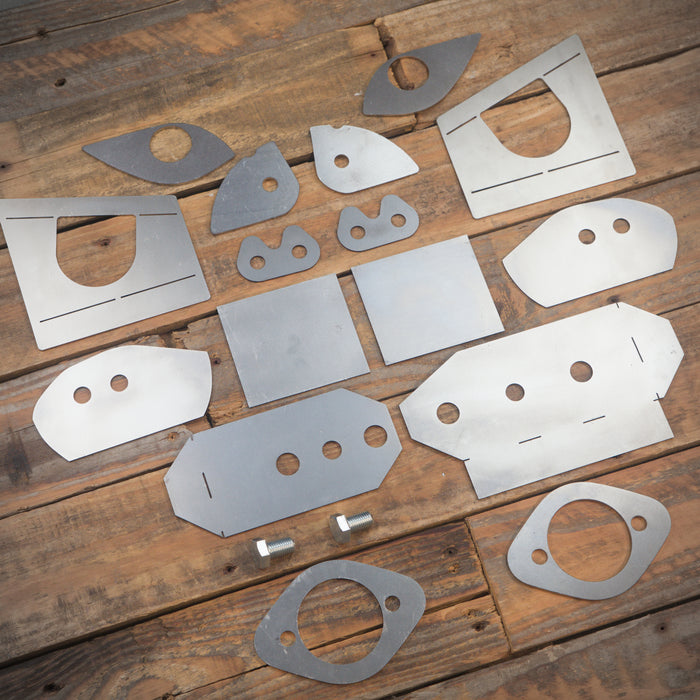 Complete Chassis Reinforcement Plate Combo / E46