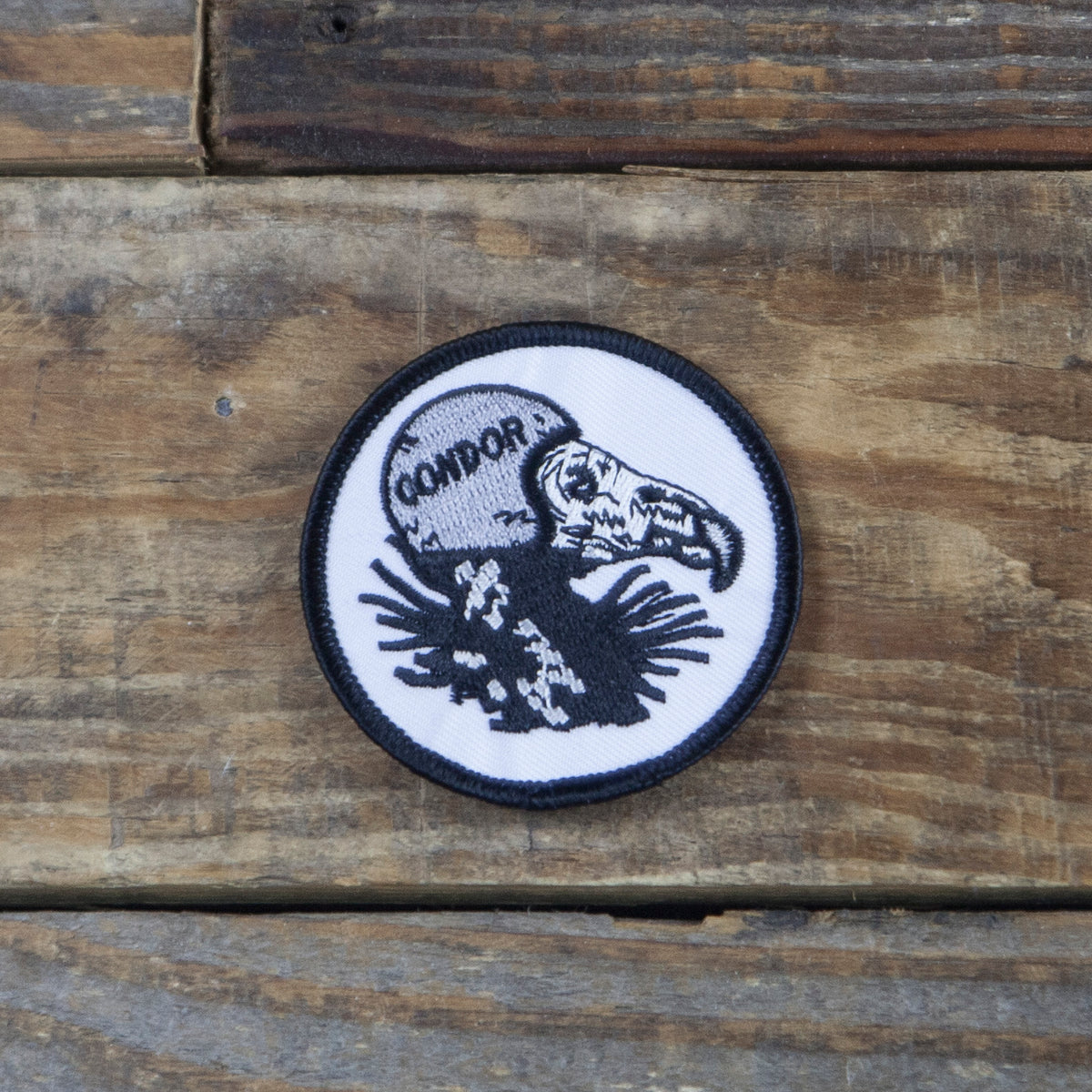 Condor Patch Sangue Tipo 'B' Negativo - Folia/Nero - 5x2.5cm - Per Medici, Soccorso, Airsoft, Sopravvivenza