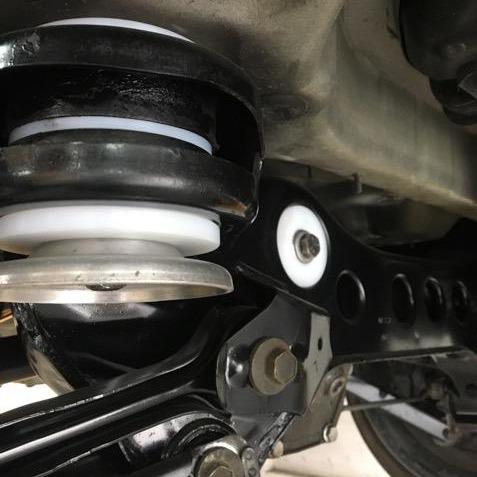 BMW rear subframe bushings install