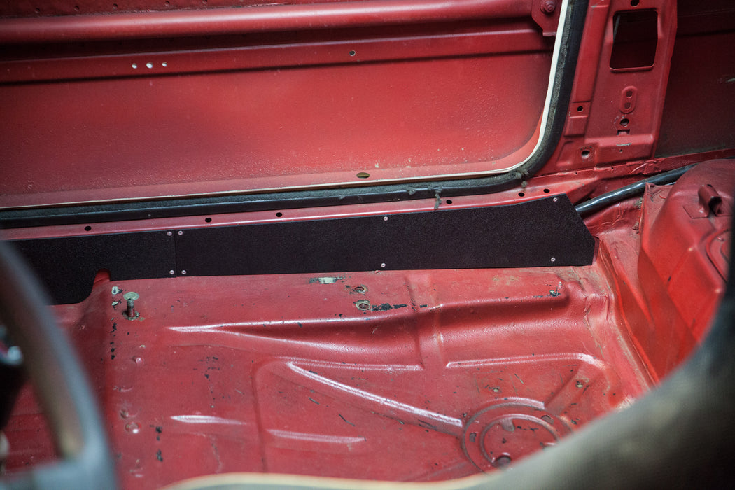 Black Rocker Panel Covers - E30 Coupe