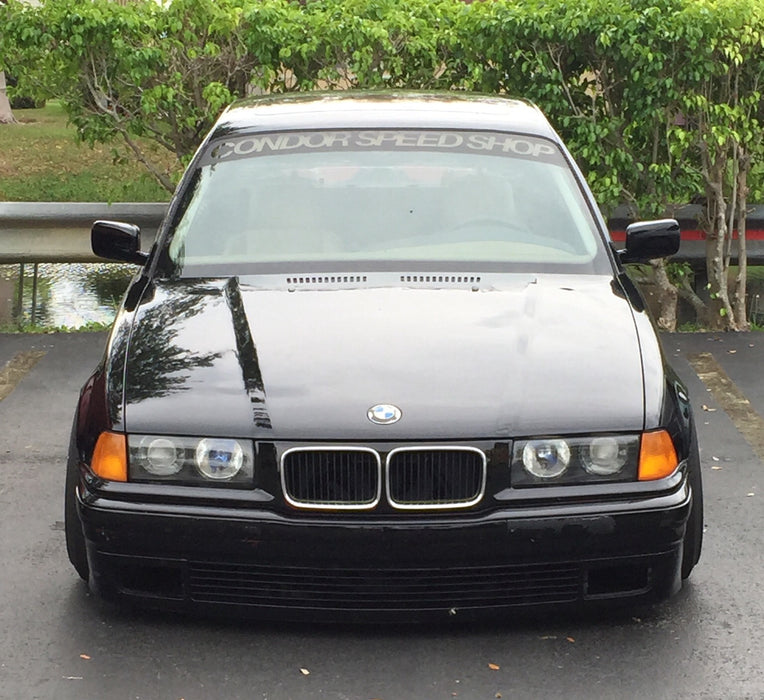 Condor Speed Shop Reverse E36 Windshield Banner