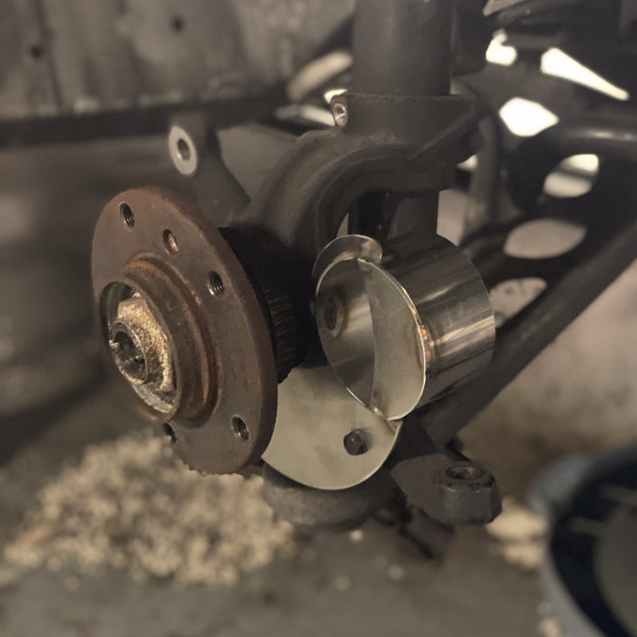 Stainless Steel Brake Cooling Plates - E46
