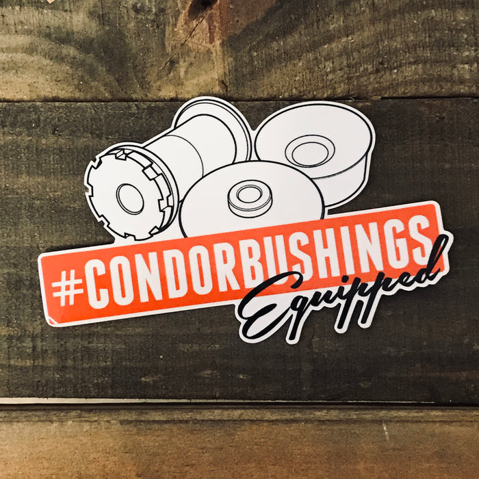 Equipped Sticker — Condor Speed Shop