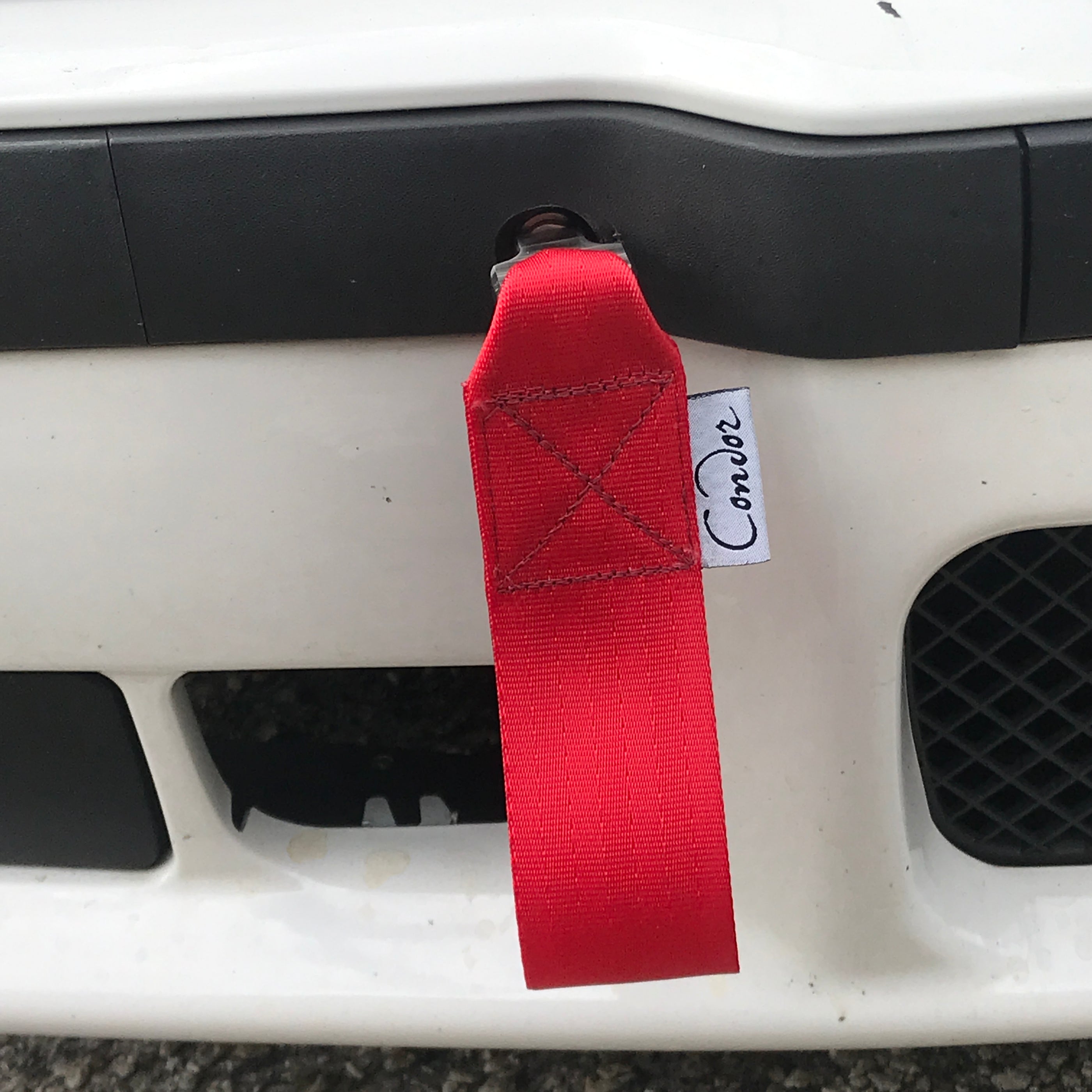 Racing Tow Strap BMW Tow Hook Strap BMW Racing — Condor Speed Shop