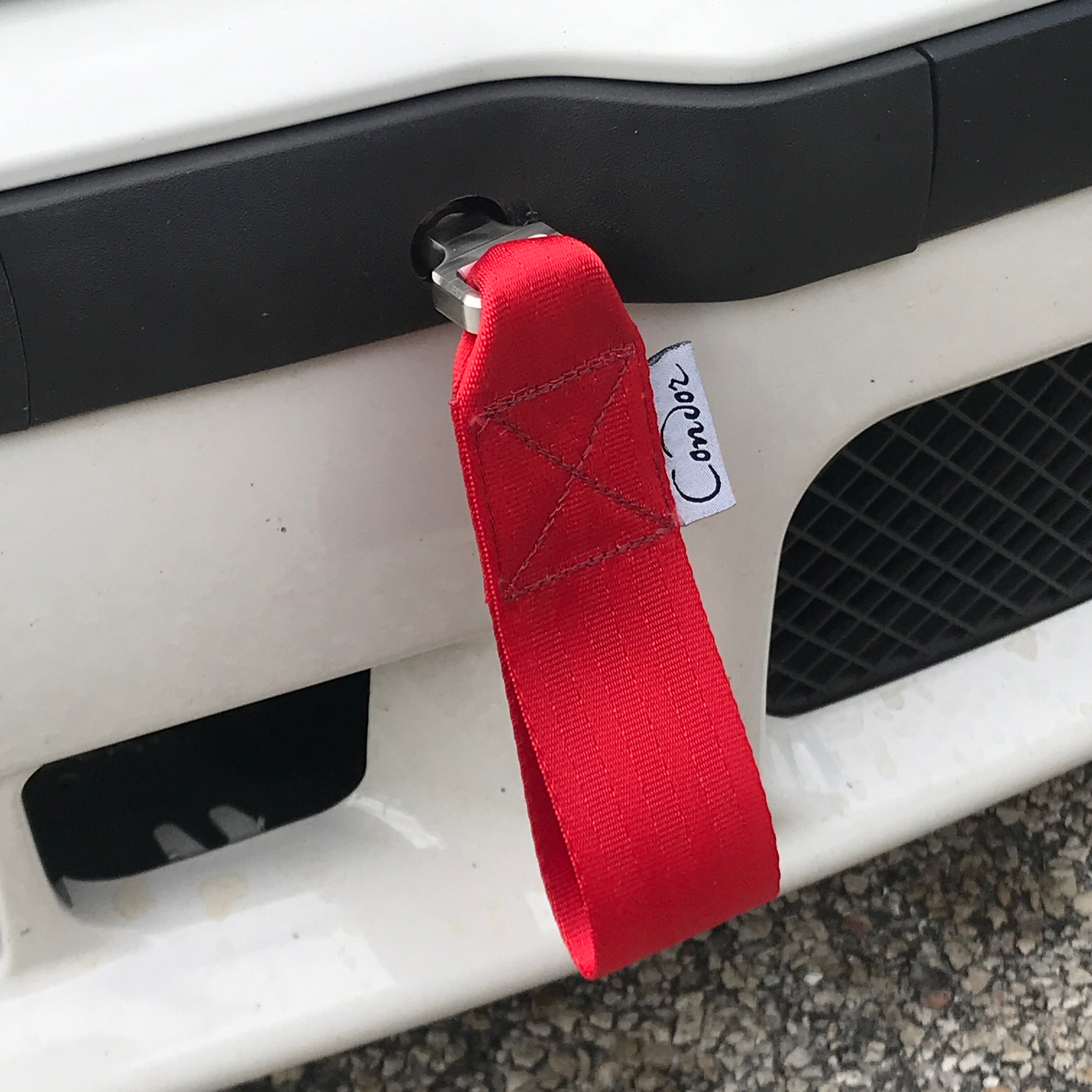 Racing Tow Strap BMW Tow Hook Strap BMW Racing — Condor Speed Shop