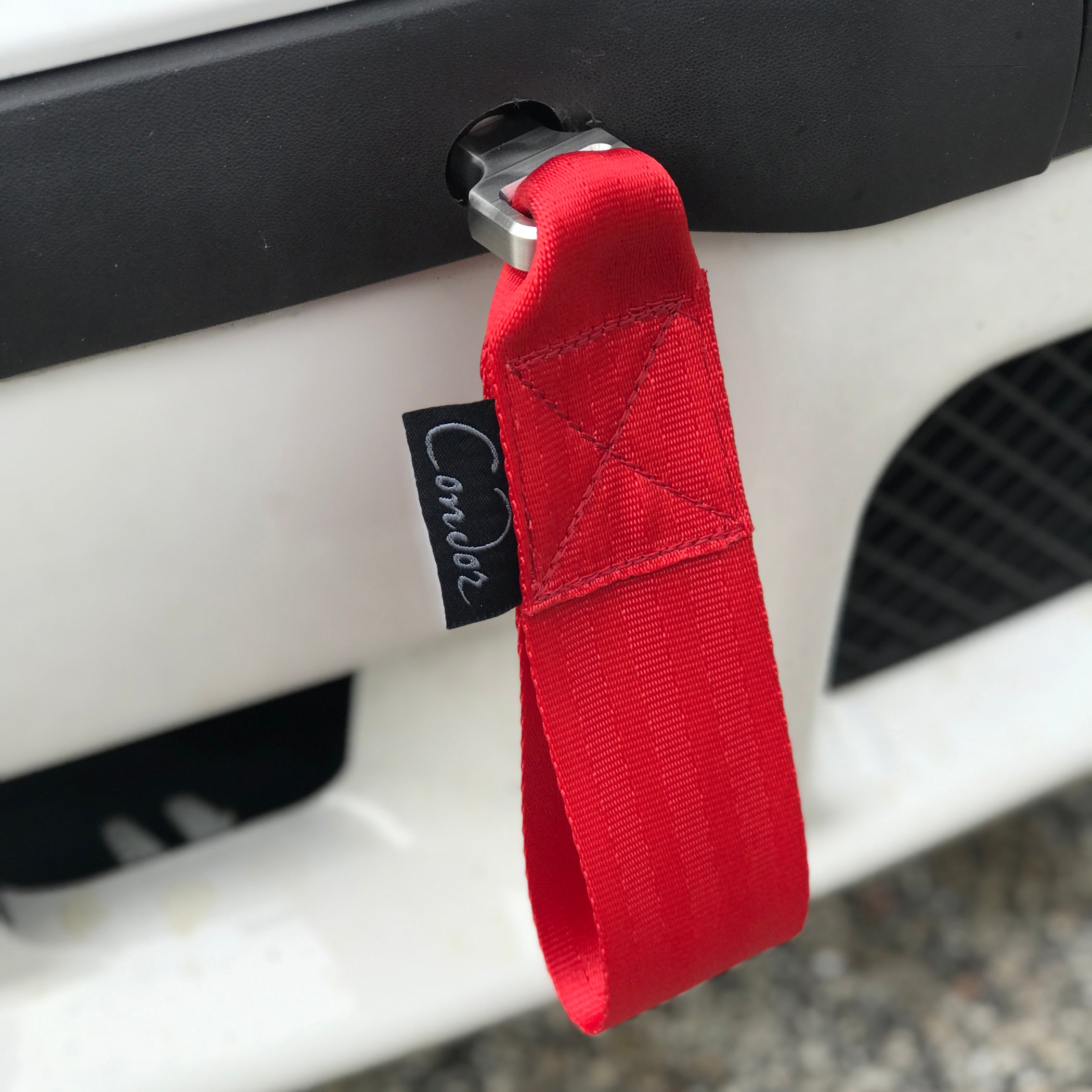Racing Tow Strap BMW Tow Hook Strap BMW Racing — Condor Speed Shop