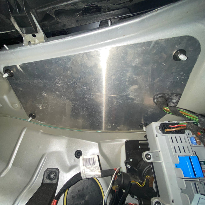 Aluminum Firewall Panel, Blower Delete kit - E90 / E91 / E92 / E93