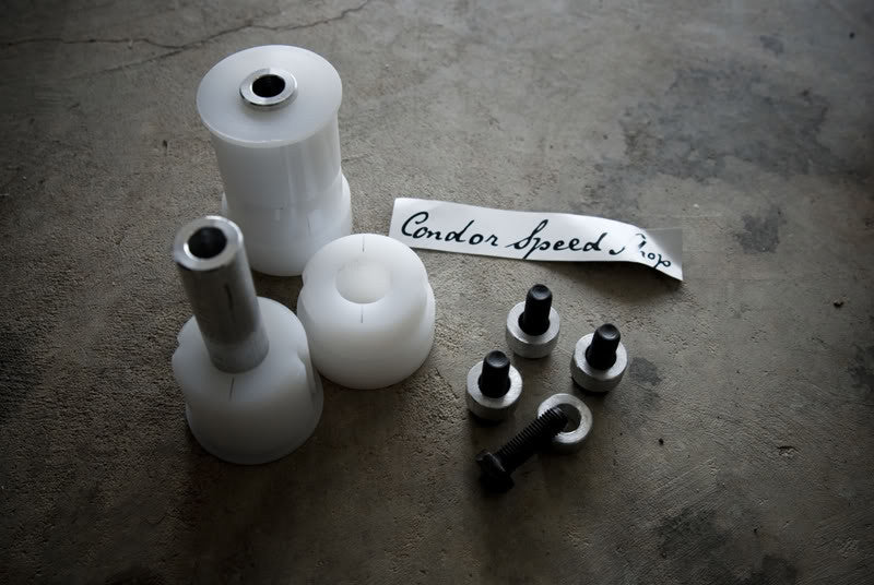 Rear 12mm Subframe Riser Bushings - E30