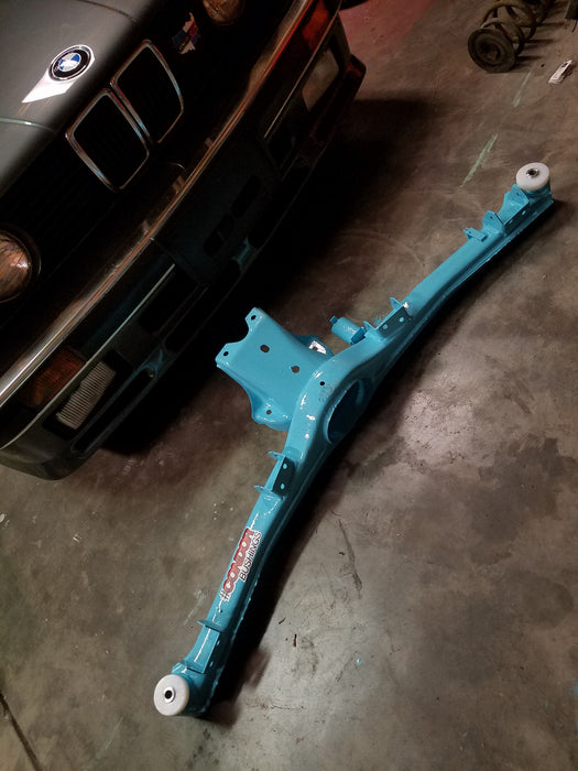 Z3 Rear Coilover Spring Setup The Yellowbird | BMW Z3 Suspension Parts | Subframe Bushings — Condor ...