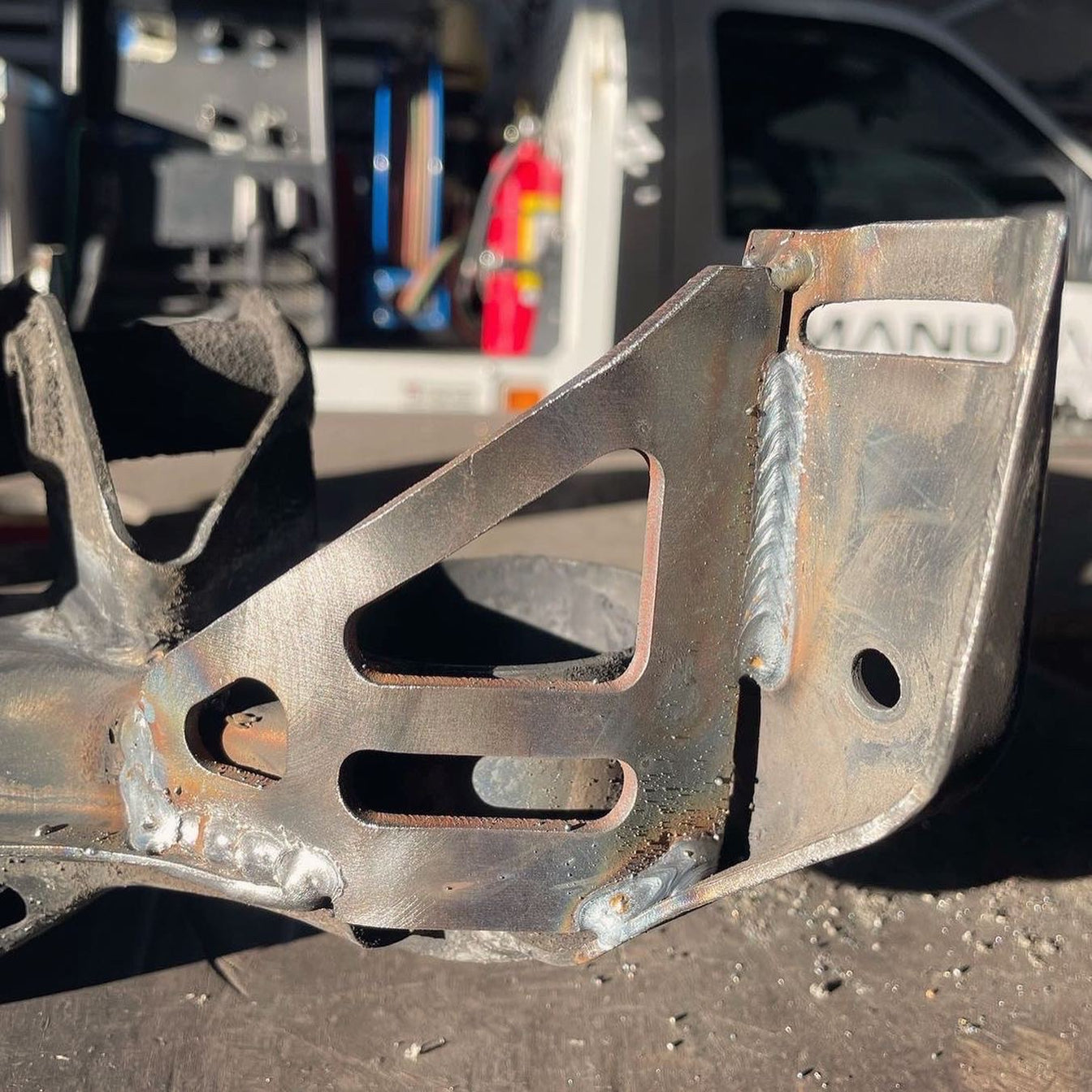 BMW E36 Reinforcement Plates Rear Sway Bar Reinforcement — Condor