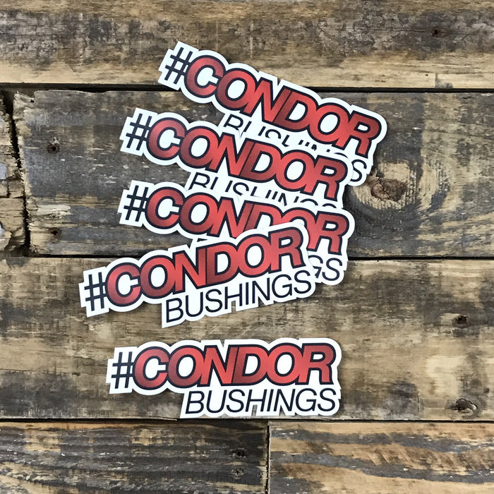 #CONDOR Bushings Decals