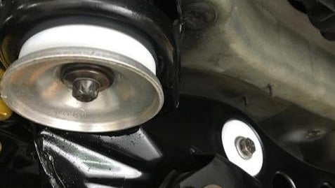 rear subframe bushings install 