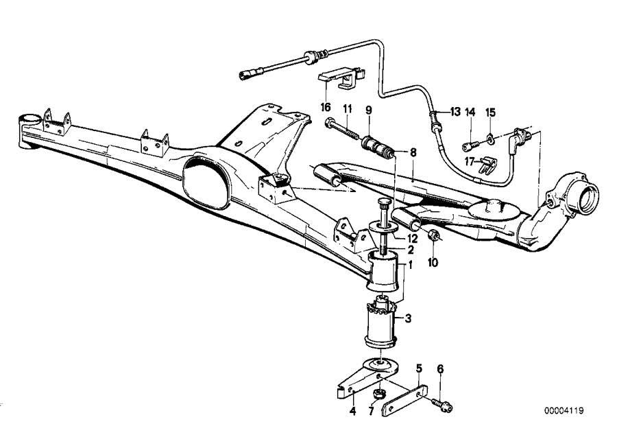 Rear Subframe Washer - E30